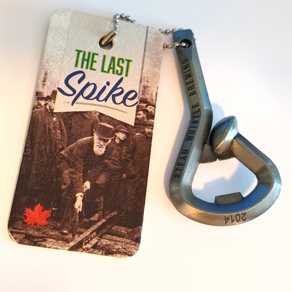 2014 Steam Whistle Pilsner The Last Spike Opener With Tag